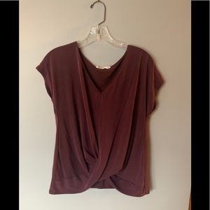 Molly Green wrap top